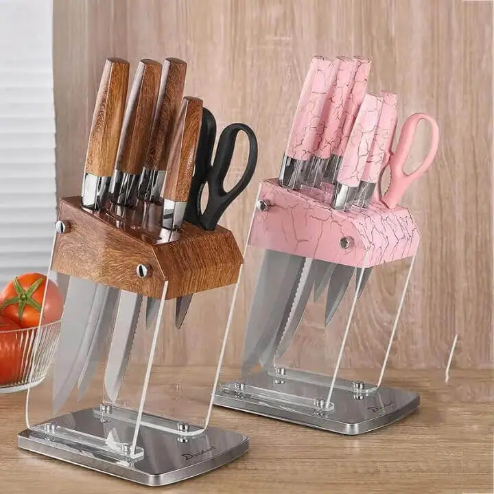 7 Piece Chef Knives Set