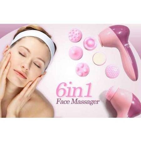 Rejuvenate with 6 in 1 face massage beauty device - Discount Dealz