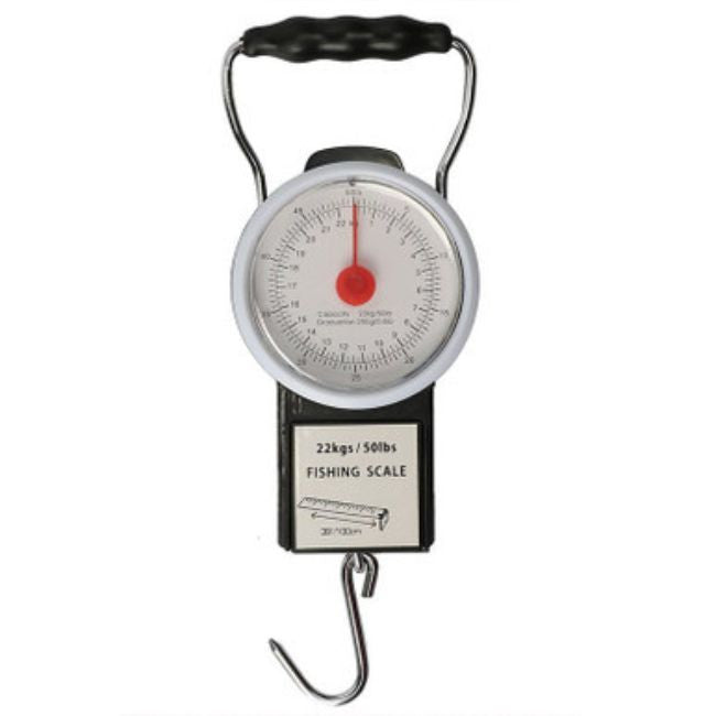 Tape Measure Luggage Weight Hook Scale - 22kg