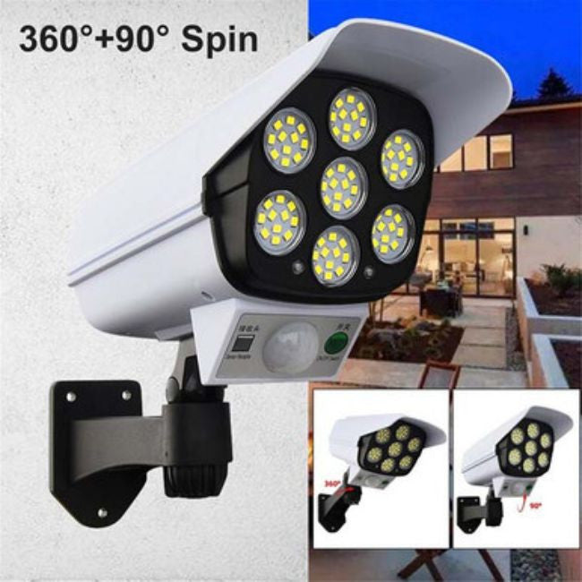2 in 1 Solar Light and Security Dummy Camera