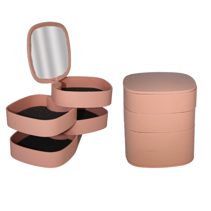 360 Degree Rotating Jewelry Storage Box