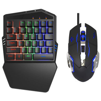 4 in 1 Keyboard and Mouse Combo for FPS Mobile Games