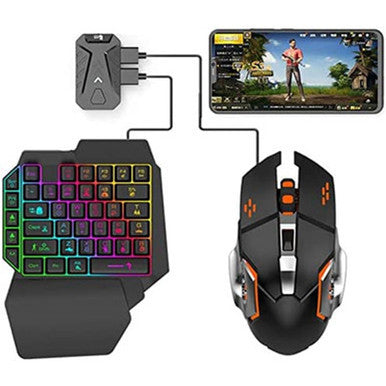 4 in 1 Keyboard and Mouse Combo for FPS Mobile Games
