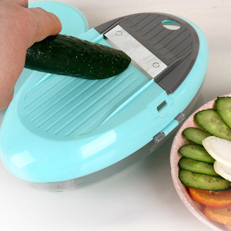 7 In 1 Multifunctional  Egg Shaped Vegetable Cutter