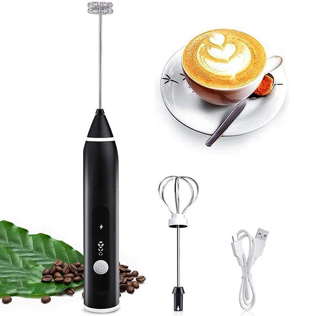 Adjustable USB powered Milk Frother