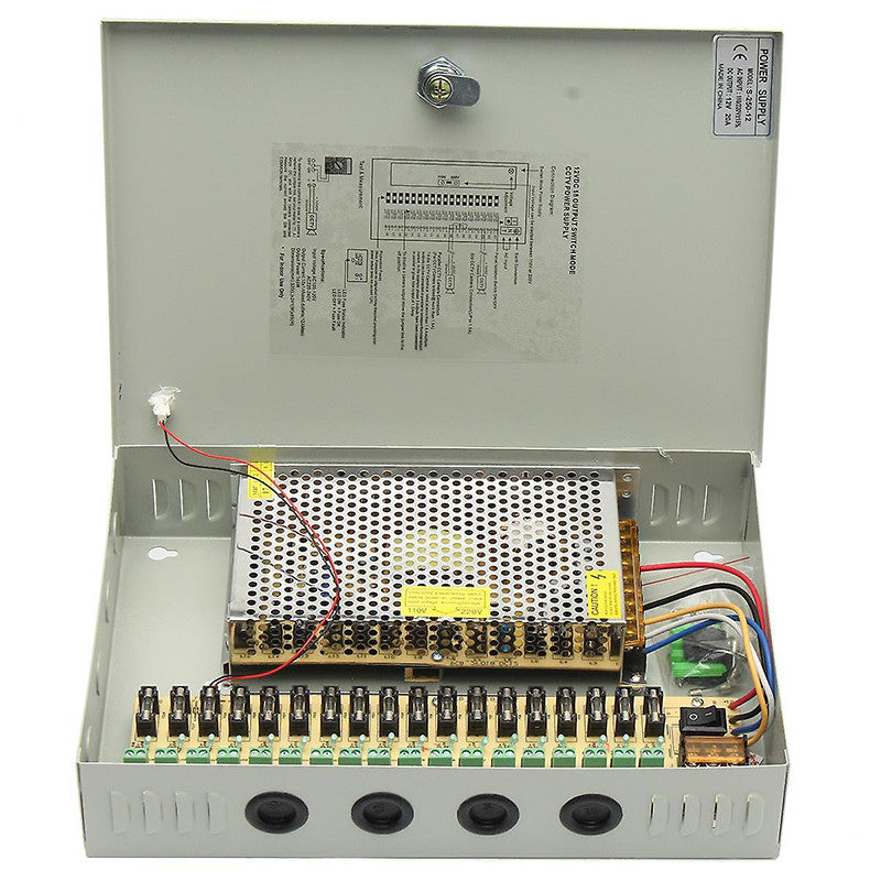 Cctv  Power Supply Box 18 Channel