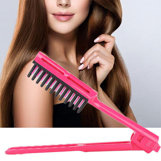 Folding V Shape Clamp Comb