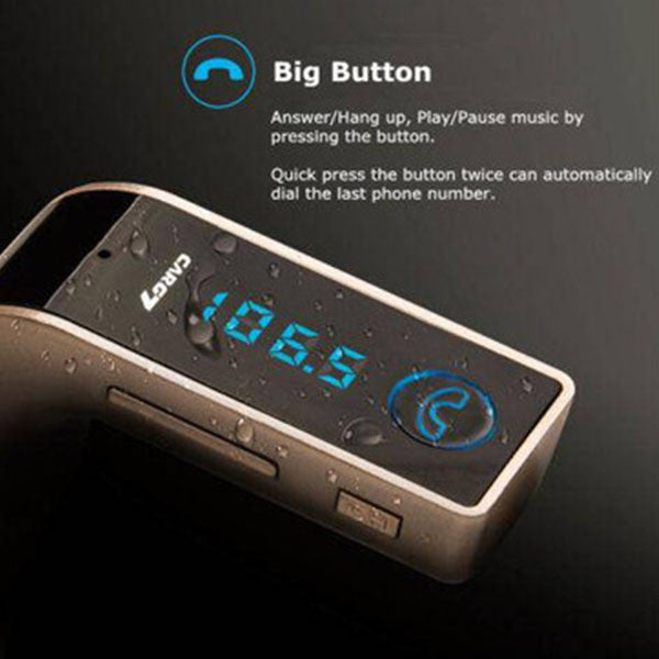 G7 Wireless Car FM Transmitter and Charger