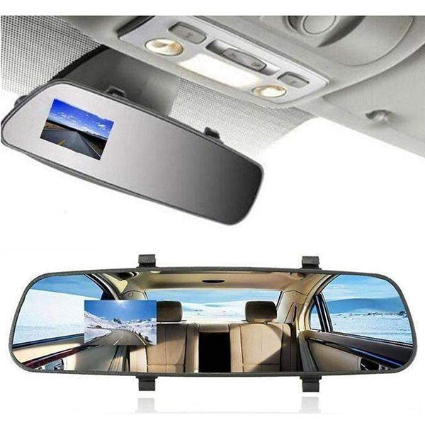 HD Driving Recorder DVR Rear View Mirror Camera