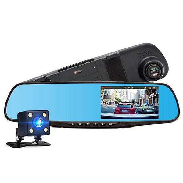 HD Driving Recorder DVR Rear View Mirror Camera