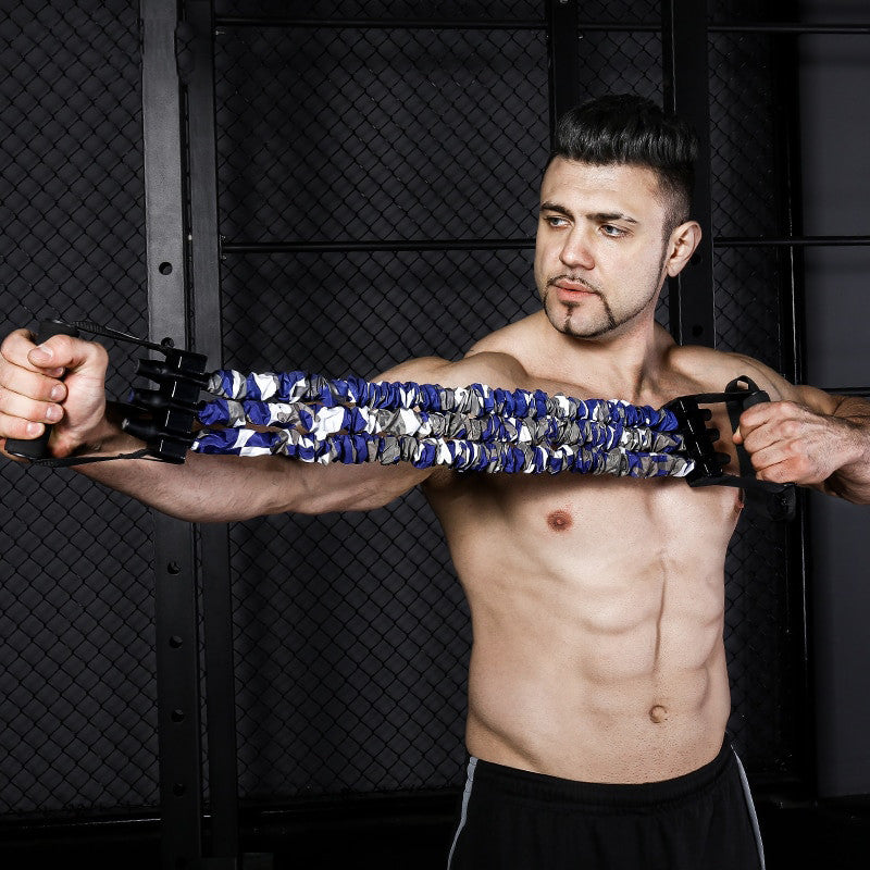 Resistance Bands Three Hole Elastic Rubber Band