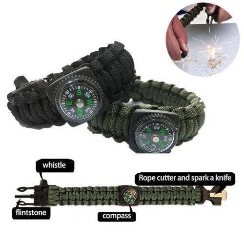 Paracord Survival Bracelet Compass1
