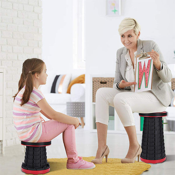 Portable Retractable Folding Stool