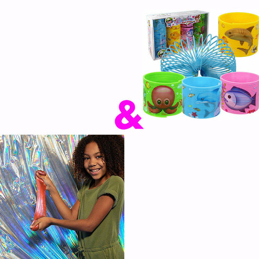 Rainbow Crystal Mud x3 Plus Magic Springs x3