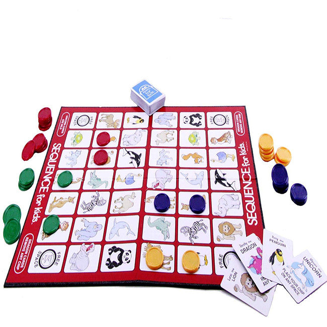 Sequence for Kids Board Game