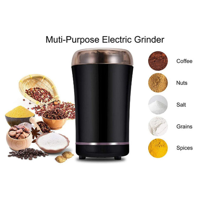 Stainless Steel Mini Electric Coffee Grinder