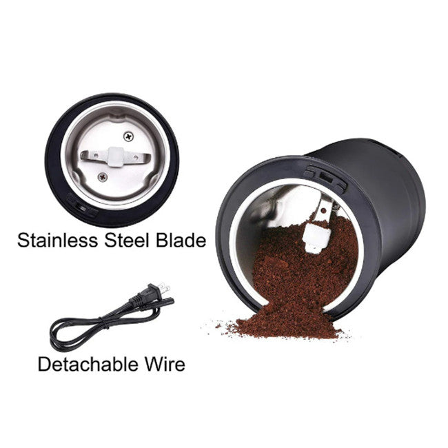 Stainless Steel Mini Electric Coffee Grinder