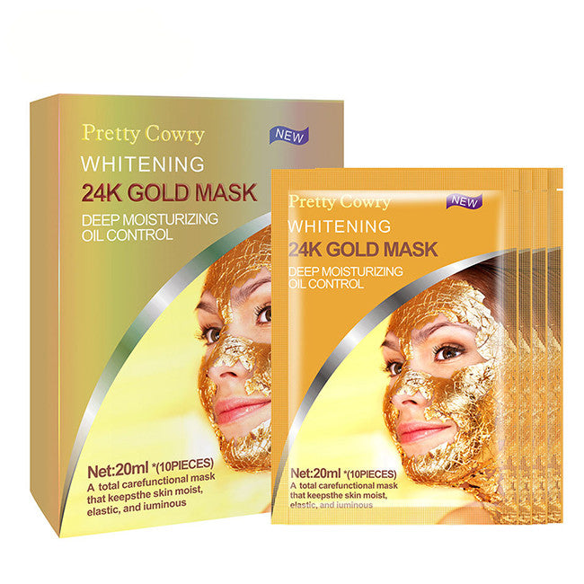 Whitening 24K Gold Mask Deep Moisturizing Oil Control