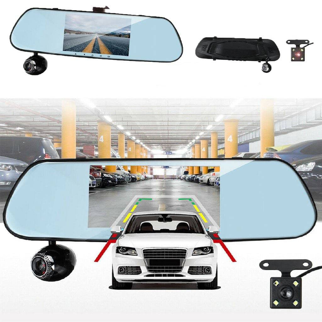 HD Driving Recorder DVR Rear View Mirror Camera Dash Cam Recorder G-sensor - Perfect-Dealz