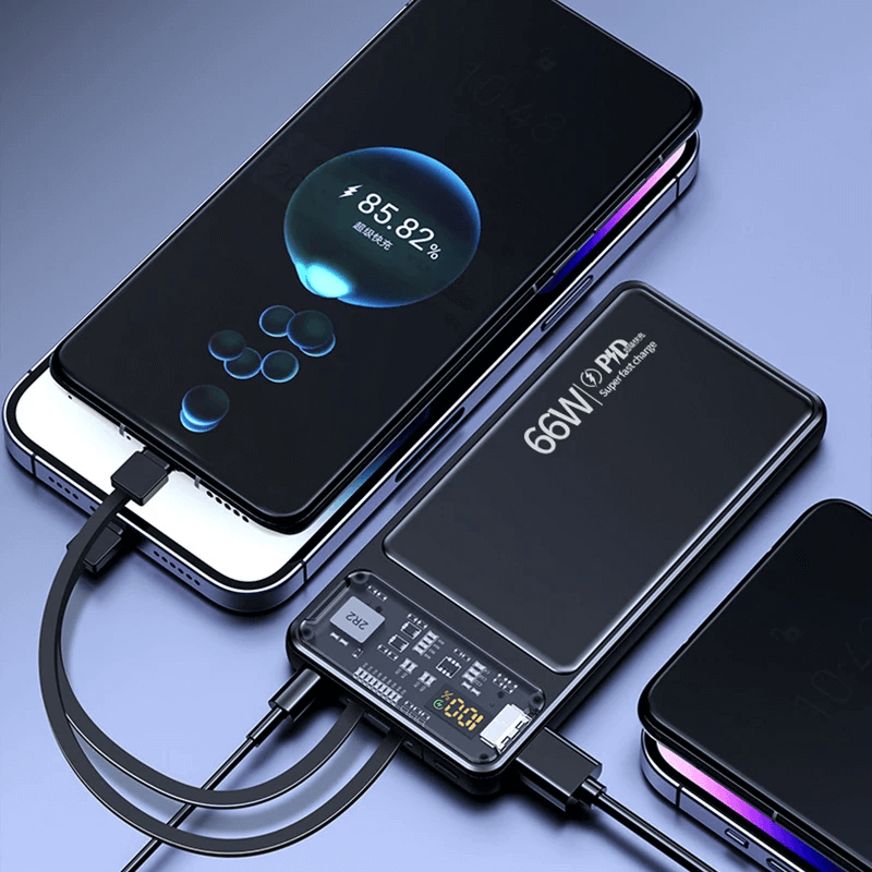 10000MAH Ultra Thin Power Bank Fast Charging Power Bank for Phones