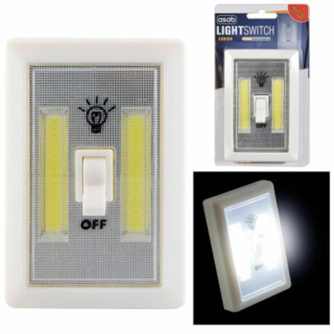 2W COB LED Portable Light Switch