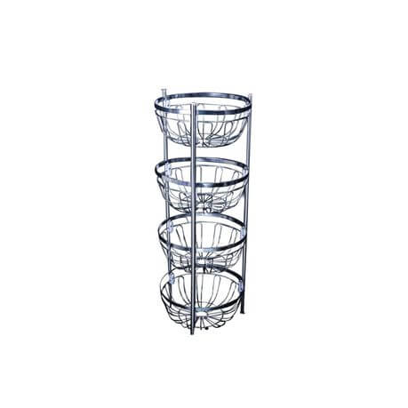  4 Tier Metal Fruit and Vegetable Storage Stand
