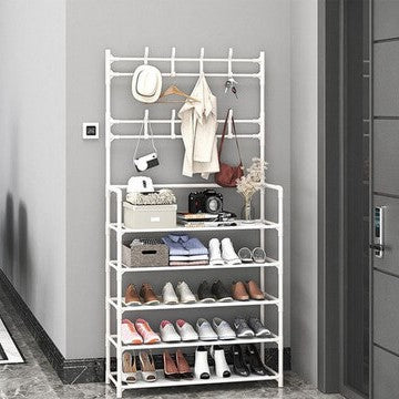 5-Tier Shoe and Clothes Rack