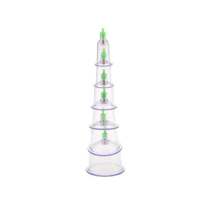 6 Pcs Chinese Body Cupping Massage Suction Therapy