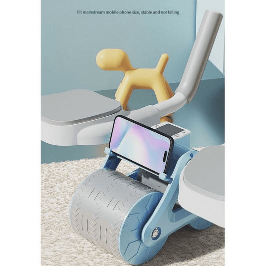 Abdominal Silence Ab Roller Exercise Wheel With Timing
