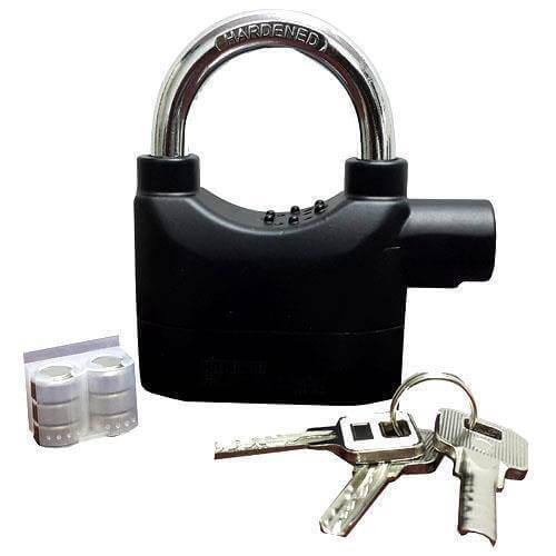 Alarm Security Pad Lock - Discount Dealz