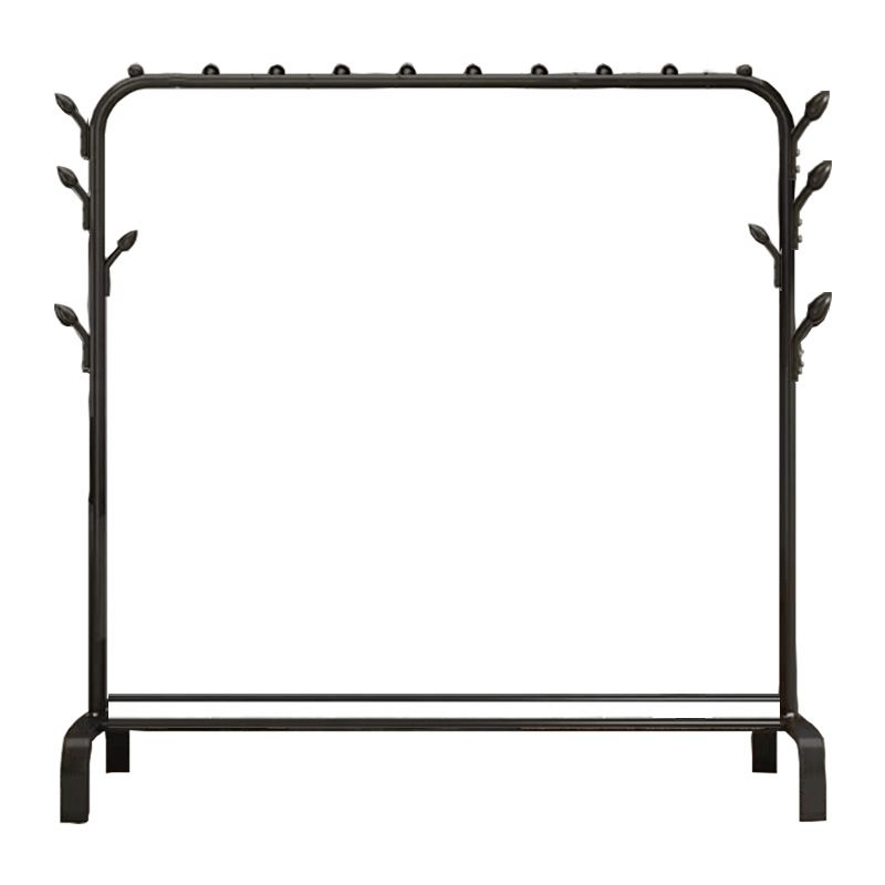 Drying Rack Metal Garment Clothing Rack With Shelf for Shoes - Discount Dealz