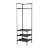 Multifunctional Floor Standing Corner Coat Rack