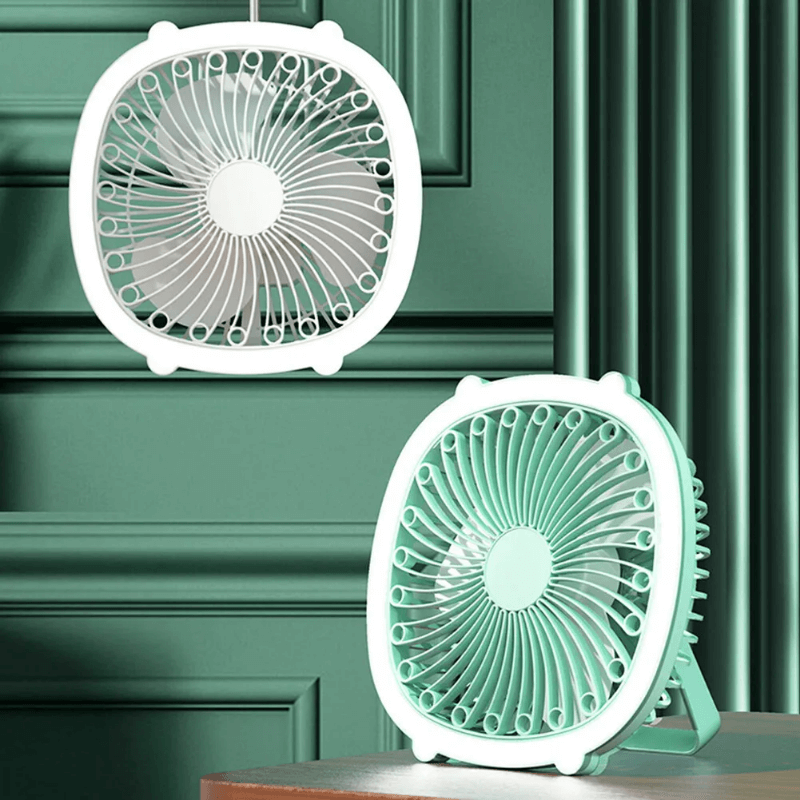 Outdoors Mini Ceiling Fan Mini Desktop and Table Lamp Fan SM-20 - Discount Dealz