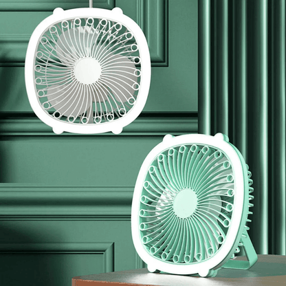 Outdoors Mini Ceiling Fan Mini Desktop and Table Lamp Fan SM-20 - Discount Dealz