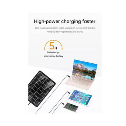Portable Outdoor Charging 20W Solar Panel - Discount Dealz