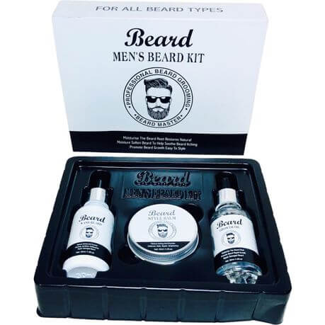 3 Piece Men’s Beard Grooming Kit