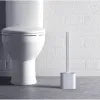 Silicone Toilet Brush With Toilet Brush Holder