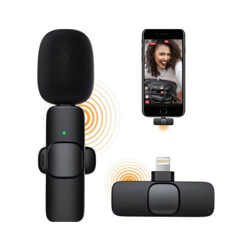 Wireless Lavalier Microphone for IPhone/Ipad - Discount Dealz