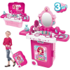 Little Deluxe Beauty Play Set in Luggage Trolley 3 in 1