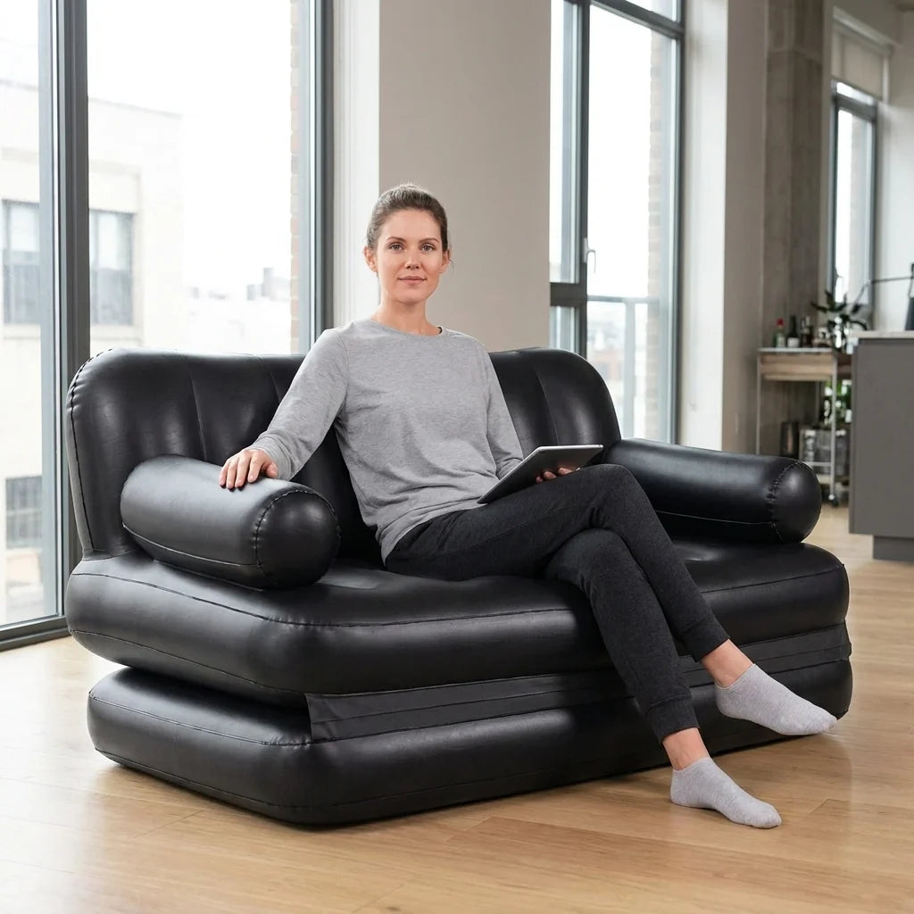 5-in-1 Inflatable Air Couch: Versatile Comfort Solutions