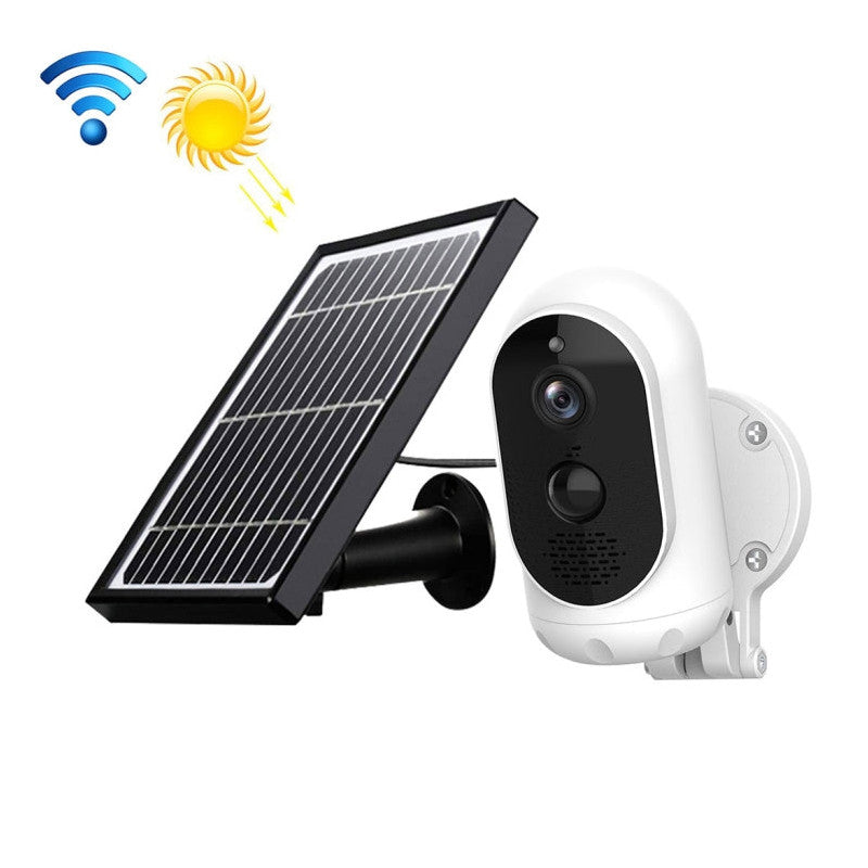 Rechargeable HD Outdoor Battery Solar Panel PIR Alarm WiFi Camera - 1080P
