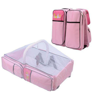 2-in-1 Baby Bed And Bag With Net 1