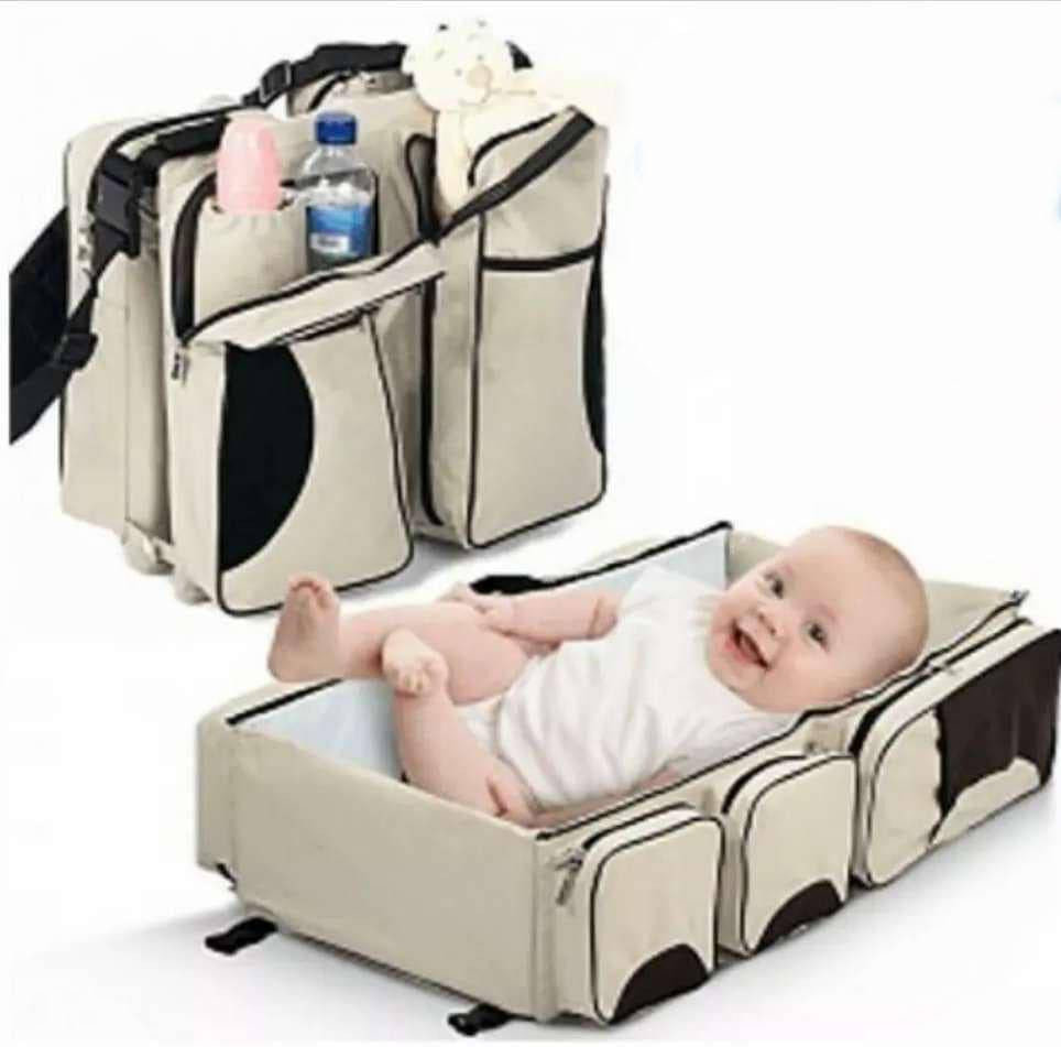 2-in-1 Baby Bed And Bag With Net 2