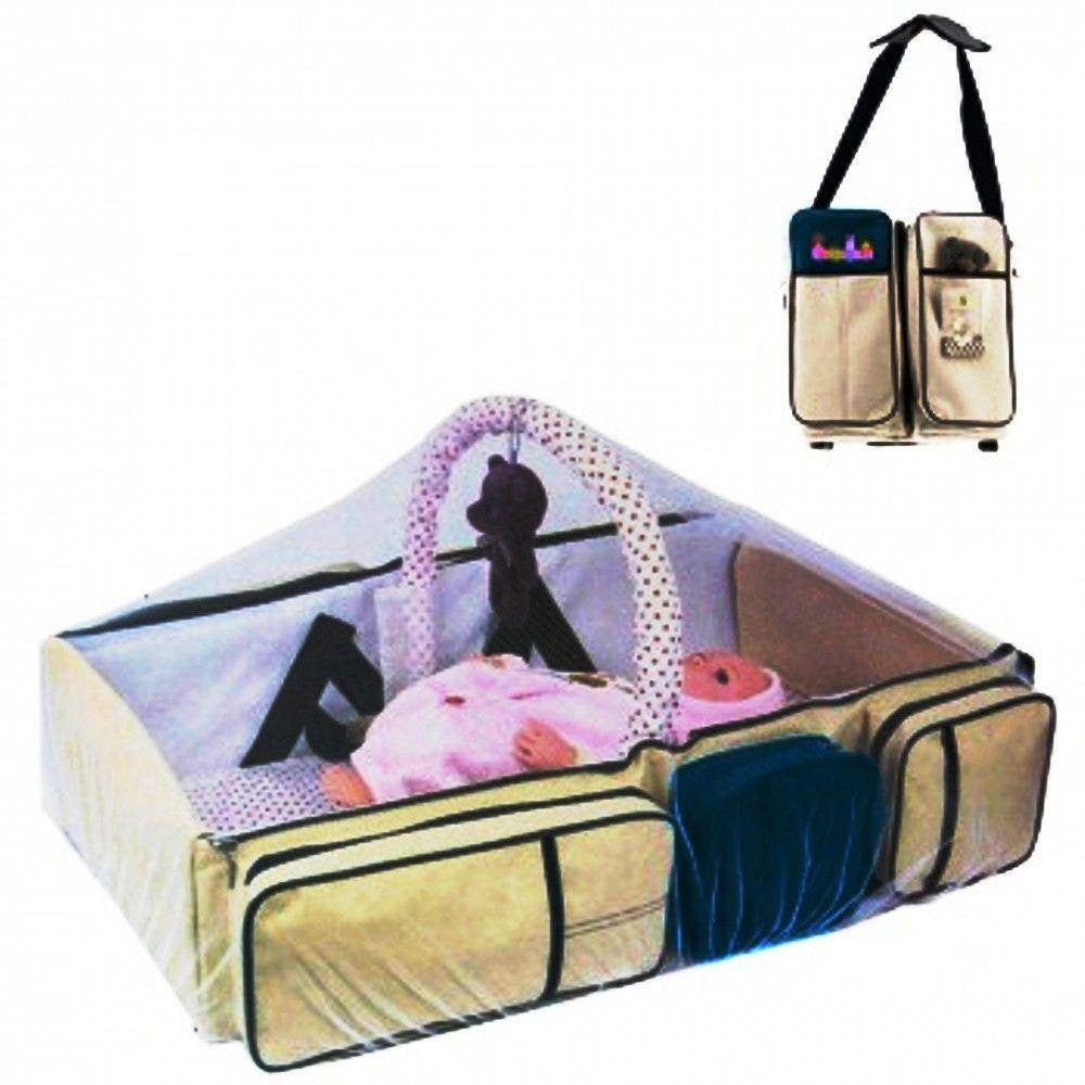 2-in-1 Baby Bed And Bag With Net 3