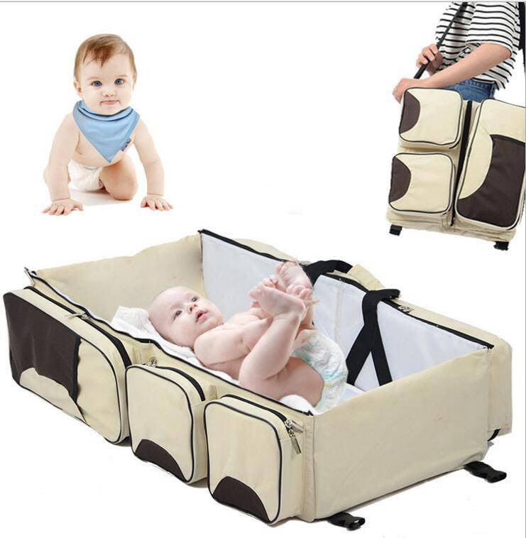 2-in-1 Baby Bed And Bag With Net 5