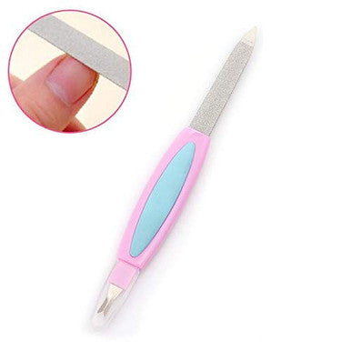 2 in 1 Nail File and Cuticle Remover