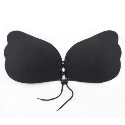 Lace-Up Invisible Push-Up Bra