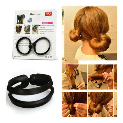 2pcs DIY Hair Styling Pigtails Braids Clip Set1