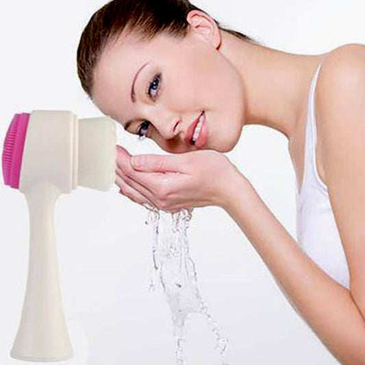 Double Sided Silicone Facial Cleanser