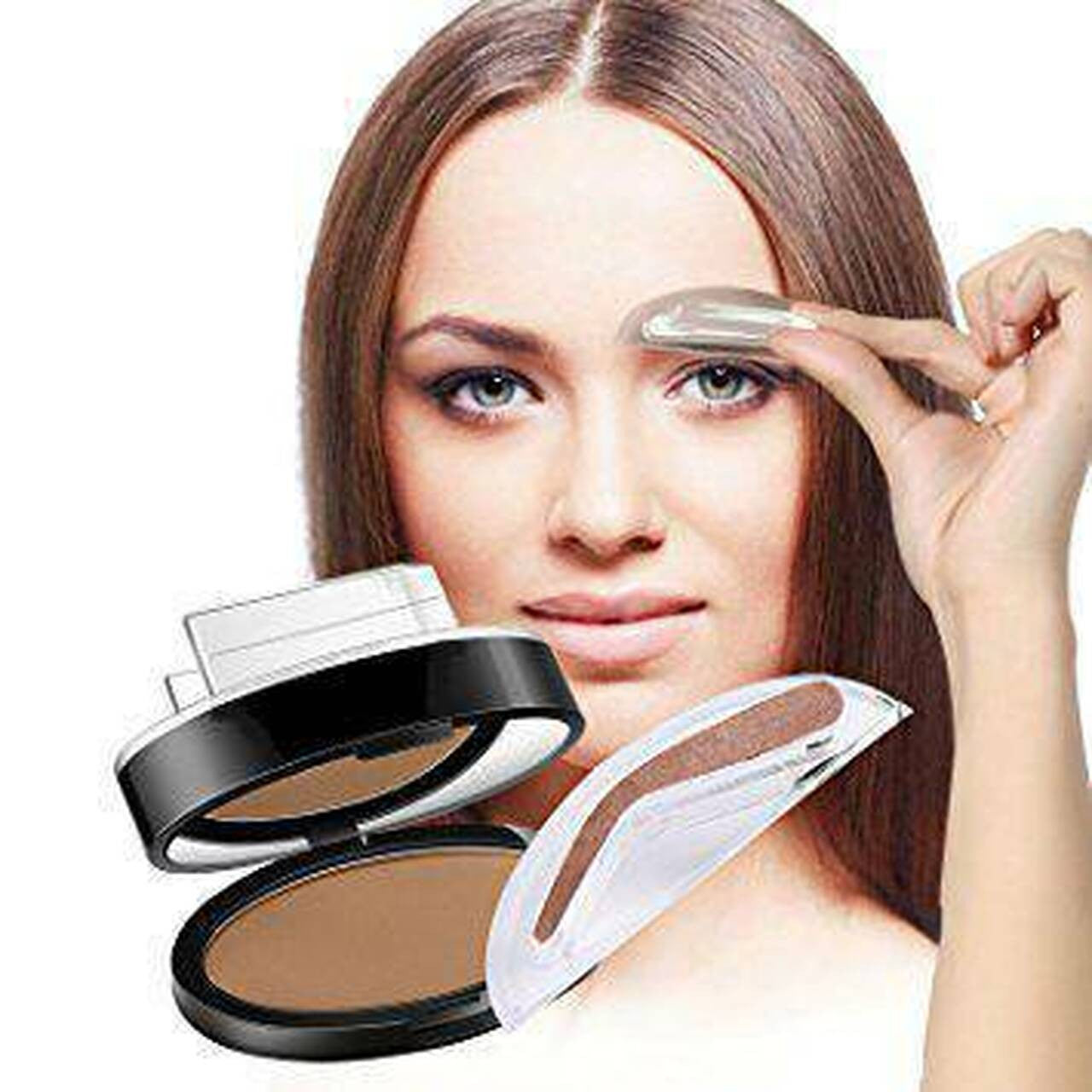 3 Second Brow Shaper Plus 6x Makeup Brush
